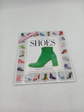 Workman Publishing,  Shoes 365 2025 Wall Calendar Plastic Free Brand New
